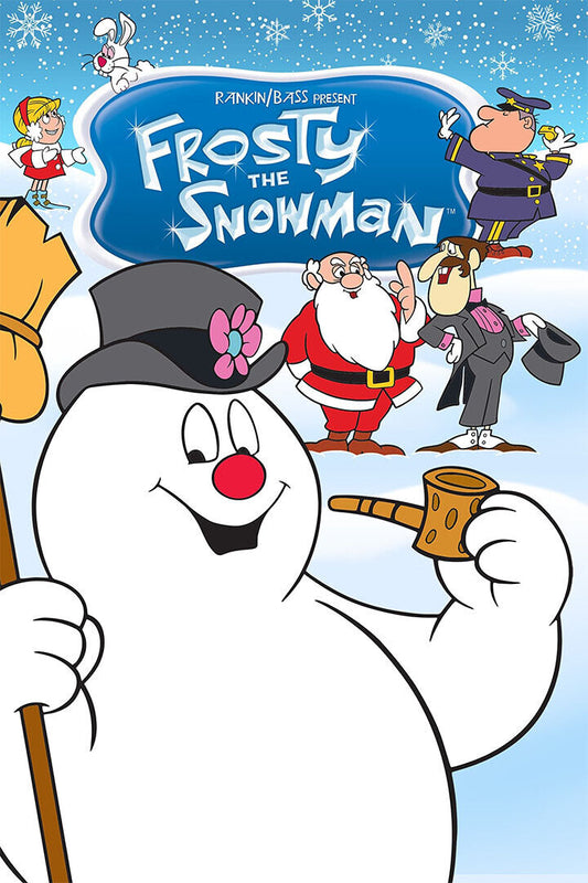 Frosty The Snowman Animation Short Movie Comedy Poster Wall Art Print Home Wall Decor - xonomax