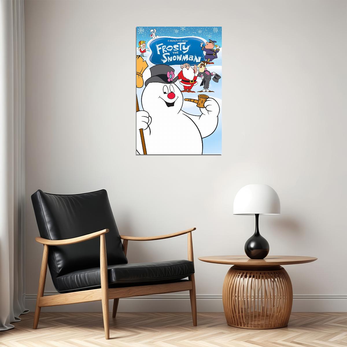 Frosty The Snowman Animation Short Movie Comedy Poster Wall Art Print Home Wall Decor - xonomax