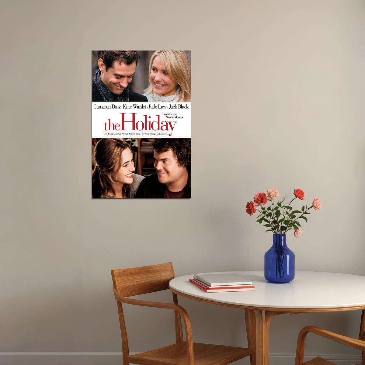 The Holiday Movie Comedy Romance Drama Poster Wall Art Print Home Wall Decor - xonomax