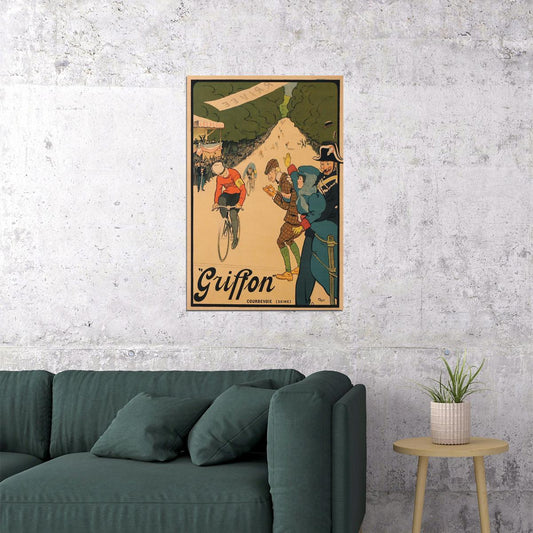 1910 Cycles Griffon Vintage Style Bicycle Racing Poster Wall Art Print Home Wall Decor - xonomax