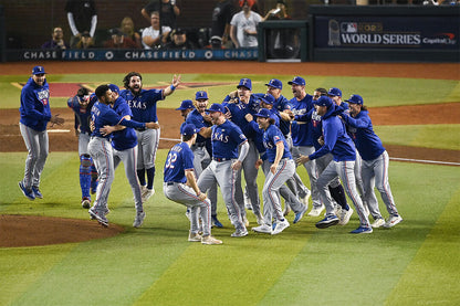 Texas 2023 Baseball Champions Players Celebration Poster Wall Art Print Home Wall Decor - xonomax