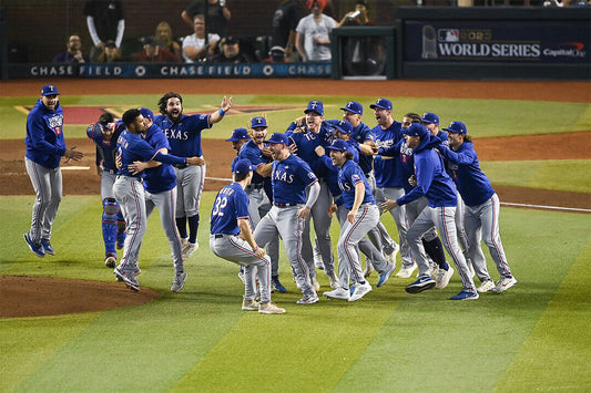 Texas 2023 Baseball Champions Players Celebration Poster Wall Art Print Home Wall Decor - xonomax