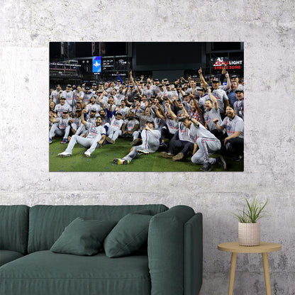 Texas 2023 Baseball Champions Players Group Photo Poster Wall Art Print Home Wall Decor - xonomax