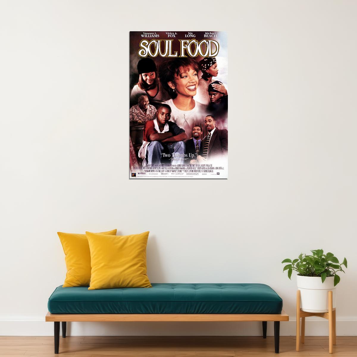 Soul Food Movie Comedy Drama Poster Wall Art Print Home Wall Decor - xonomax