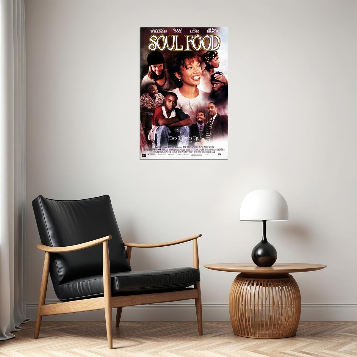 Soul Food Movie Comedy Drama Poster Wall Art Print Home Wall Decor - xonomax