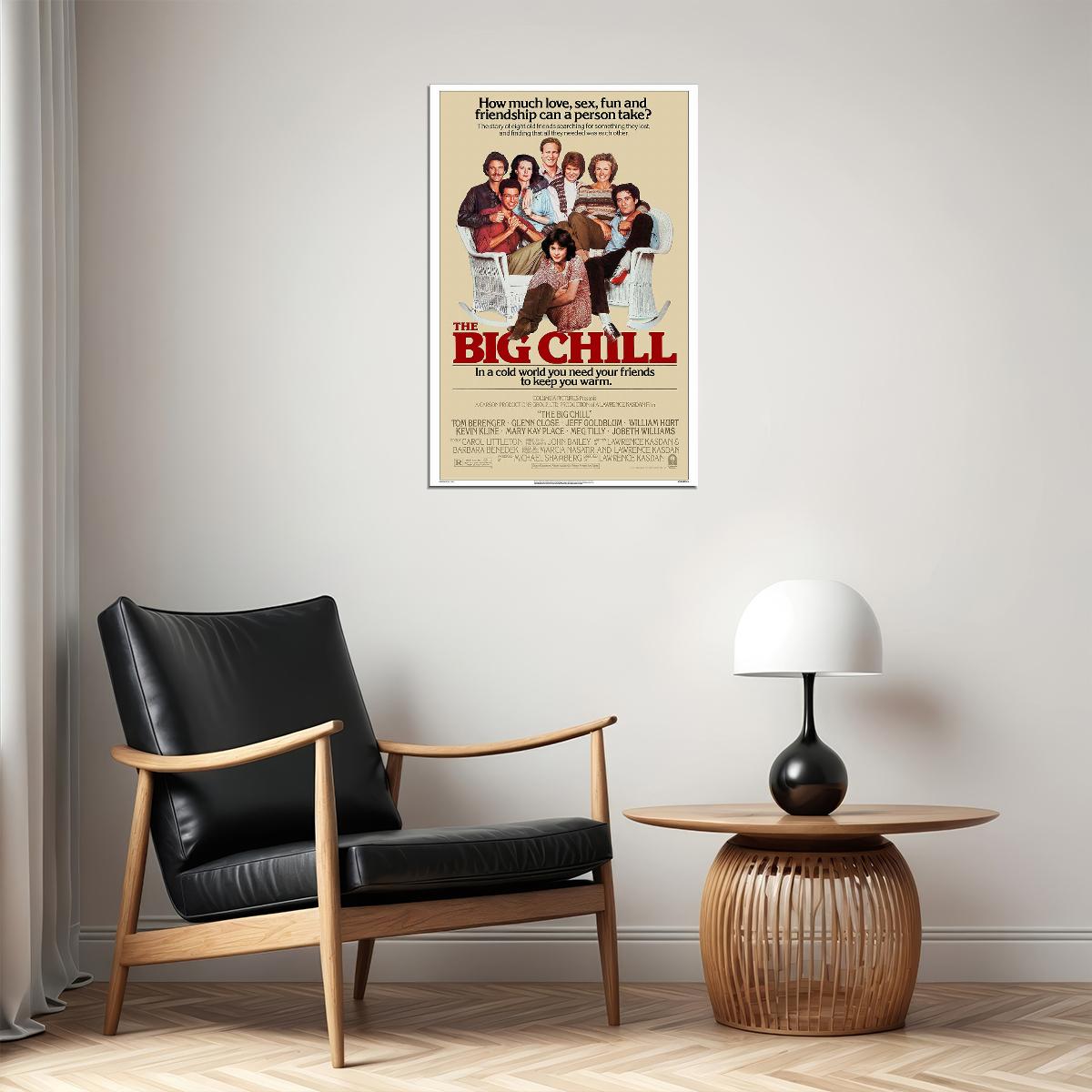 The Big Chill Movie Comedy Drama Poster Wall Art Print Home Wall Decor - xonomax