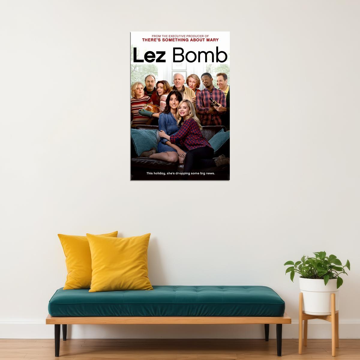 Lez Bomb Movie Comedy Drama Poster Wall Art Print Home Wall Decor - xonomax