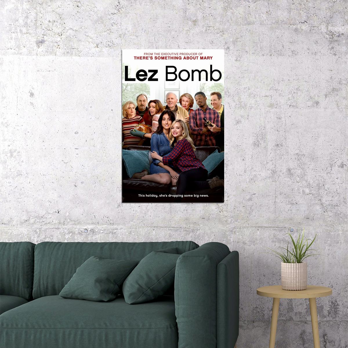 Lez Bomb Movie Comedy Drama Poster Wall Art Print Home Wall Decor - xonomax