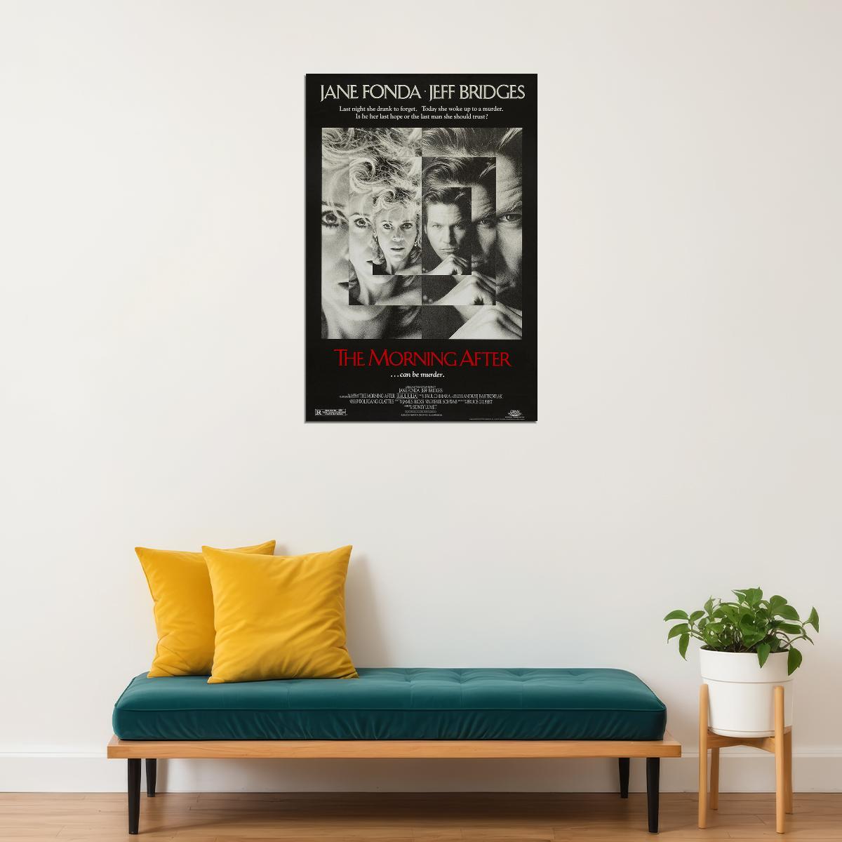 The Morning After Movie Crime Drama Action Poster Wall Art Print Home Wall Decor - xonomax