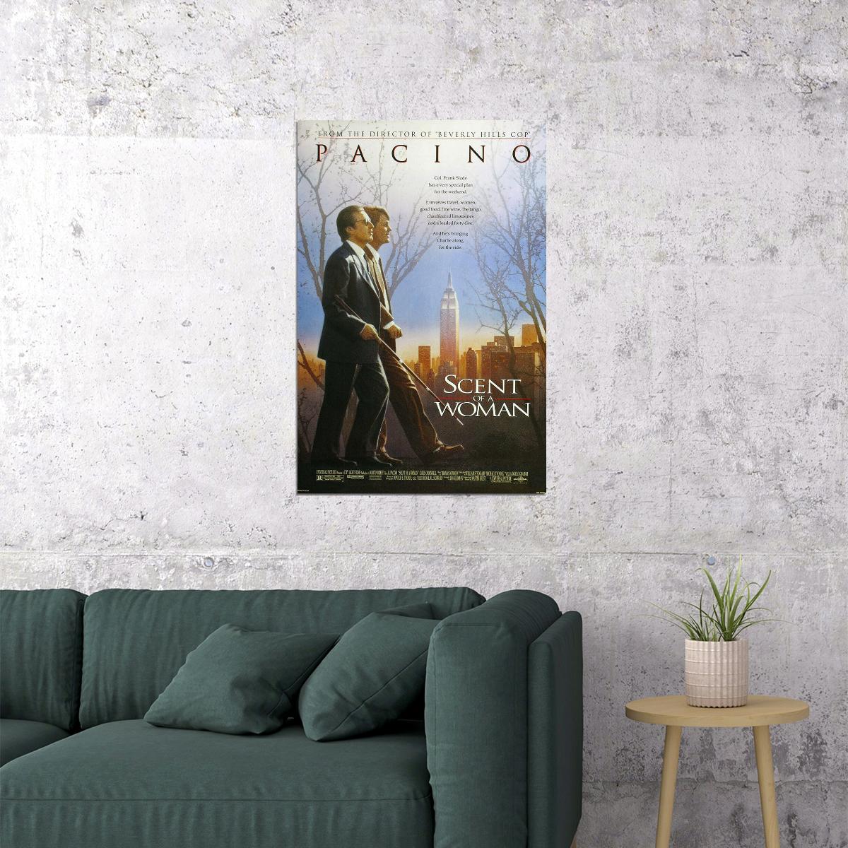 Scent Of A Woman Movie Drama Adventure Poster Wall Art Print Home Wall Decor