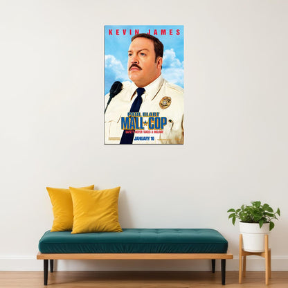 Mall Cop Movie Action Comedy Crime Poster Wall Art Print Home Wall Decor - xonomax