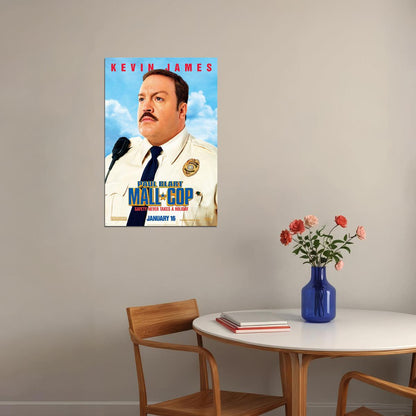 Mall Cop Movie Action Comedy Crime Poster Wall Art Print Home Wall Decor - xonomax