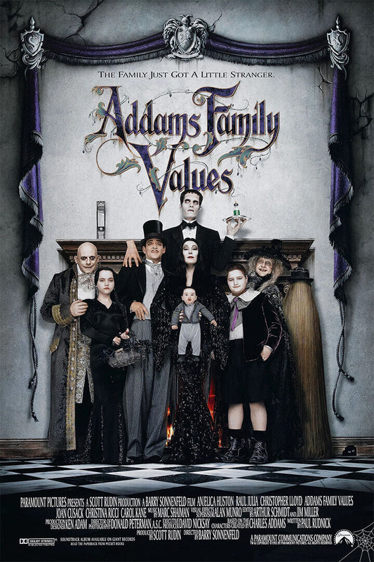 Addams Family Values Movie Comedy Fantasy Poster Wall Art Print Home Wall Decor - xonomax