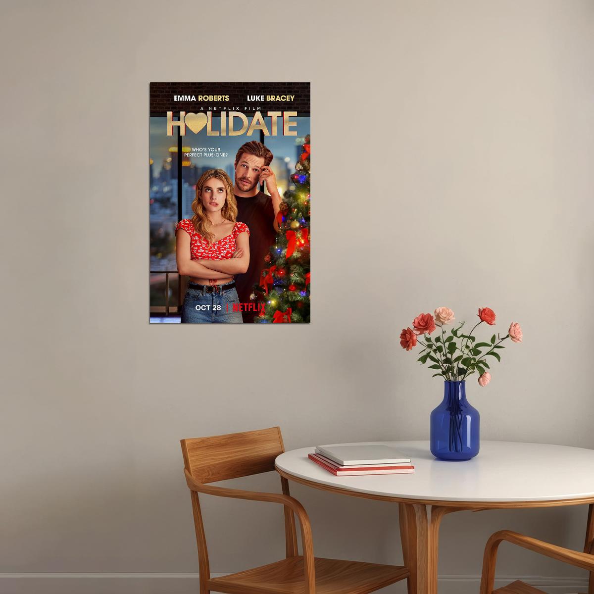 Holidate Movie Comedy Romance Lovely Poster Wall Art Print Home Wall Decor - xonomax