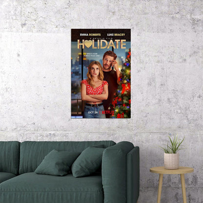 Holidate Movie Comedy Romance Lovely Poster Wall Art Print Home Wall Decor - xonomax