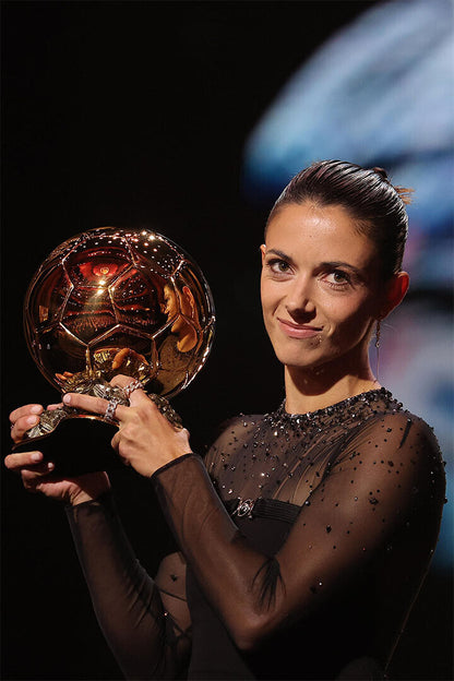 Bonmati Wins Best Female Soccer Player Award Football Poster Wall Art Print Home Wall Decor - xonomax