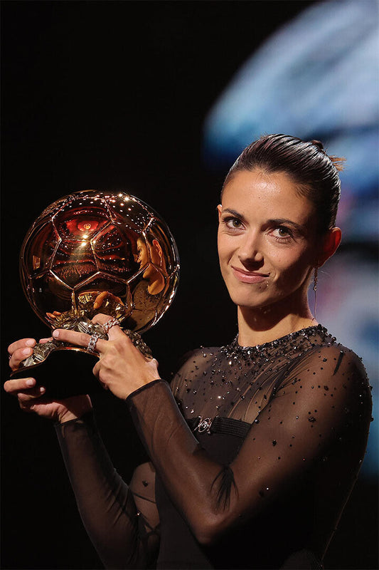 Bonmati Wins Best Female Soccer Player Award Football Poster Wall Art Print Home Wall Decor - xonomax