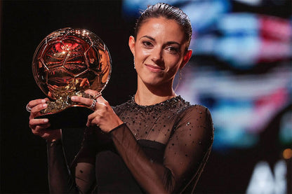 Best Female Soccer Player Award Football Star Bonmati Poster Wall Art Print Home Wall Decor - xonomax