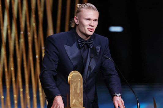 Best Soccer Striker Award Manchester Star Haaland Poster Wall Art Print Home Wall Decor - xonomax
