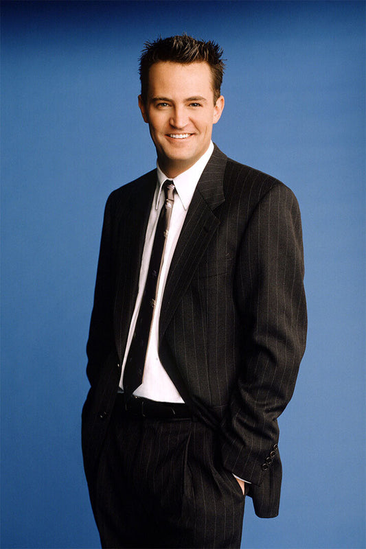 Matthew Friend Comedy Actor Chandler In Suit Tribute Poster Wall Art Print Home Wall Decor - xonomax