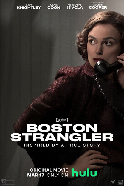 Boston Strangler Movie Crime Drama History Poster Wall Art Print Home Wall Decor - xonomax
