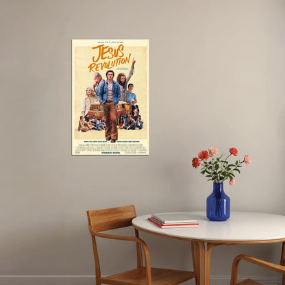 Jesus Revolution Movie Drama Action Poster Wall Art Print Home Wall Decor - xonomax