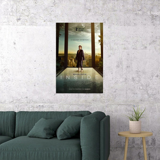 Inside Movie 2023 Drama Thriller Action Poster Wall Art Print Home Wall Decor - xonomax
