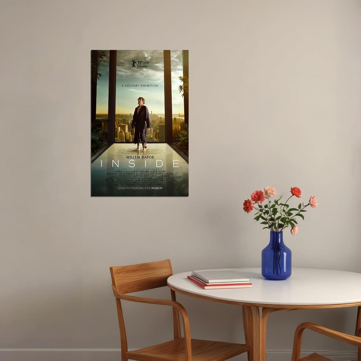 Inside Movie 2023 Drama Thriller Action Poster Wall Art Print Home Wall Decor - xonomax