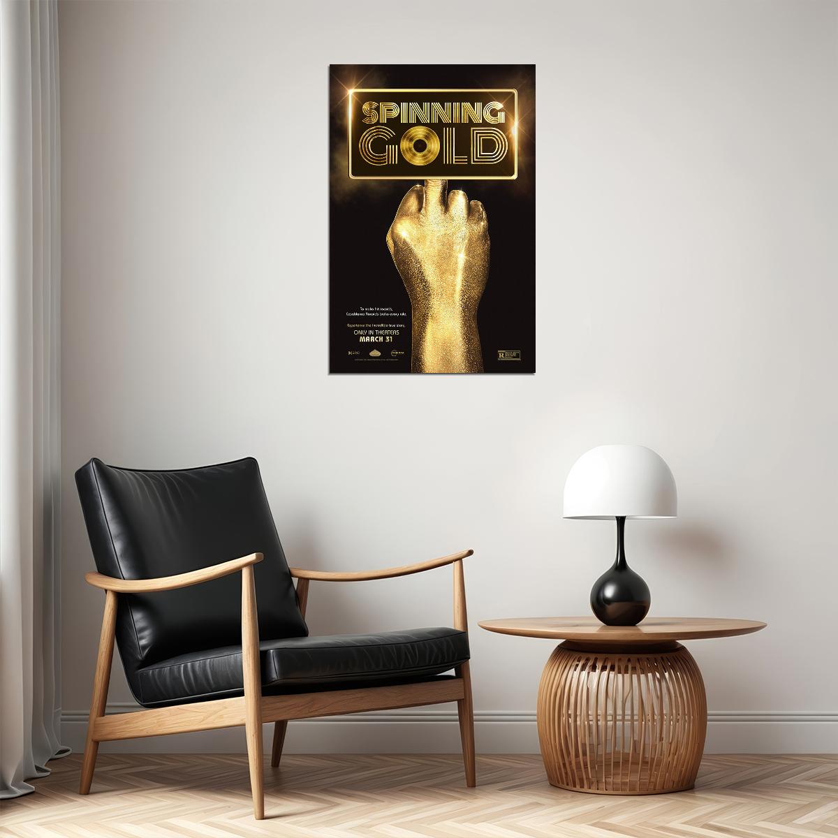 Spinning Gold Movie Biography Drama Music Poster Wall Art Print Home Wall Decor - xonomax