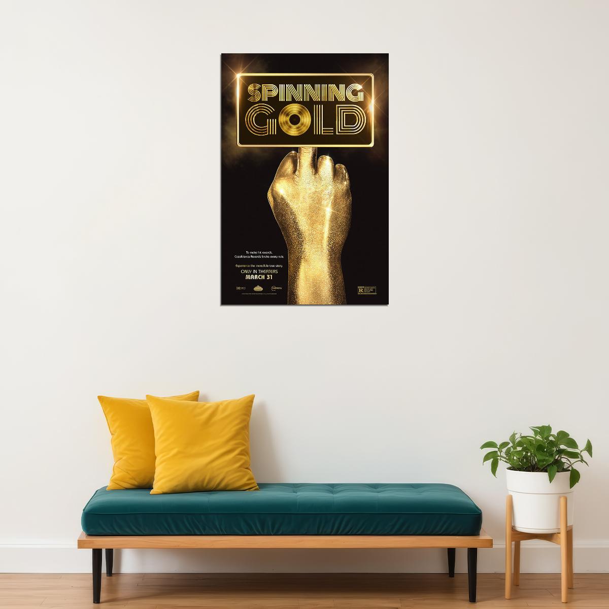 Spinning Gold Movie Biography Drama Music Poster Wall Art Print Home Wall Decor - xonomax