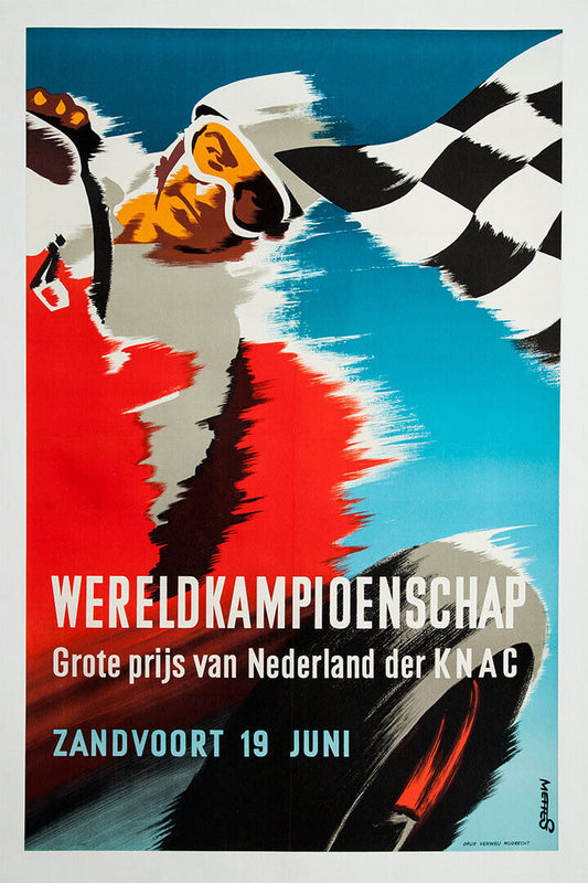 1959 Wereldkampioenschap Vintage Grand Prix Auto Racing Poster Wall Art Print Home Wall Decor - xonomax