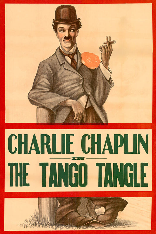 Charlie Chaplin Silent Movie 1914 The Kid Auto Race Poster Wall Art Print Home Wall Decor - xonomax