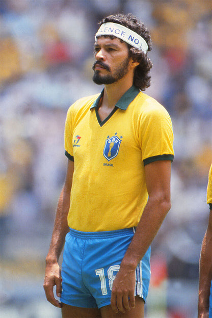 Brasileiro Oliveira Former Brazilian Football Player Poster Wall Art Print Home Wall Decor - xonomax