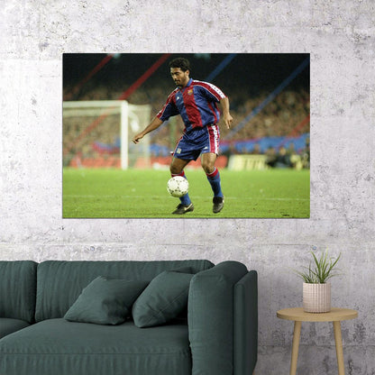 Former Brazilian National Football Player Romario Poster Wall Art Print Home Wall Decor - xonomax