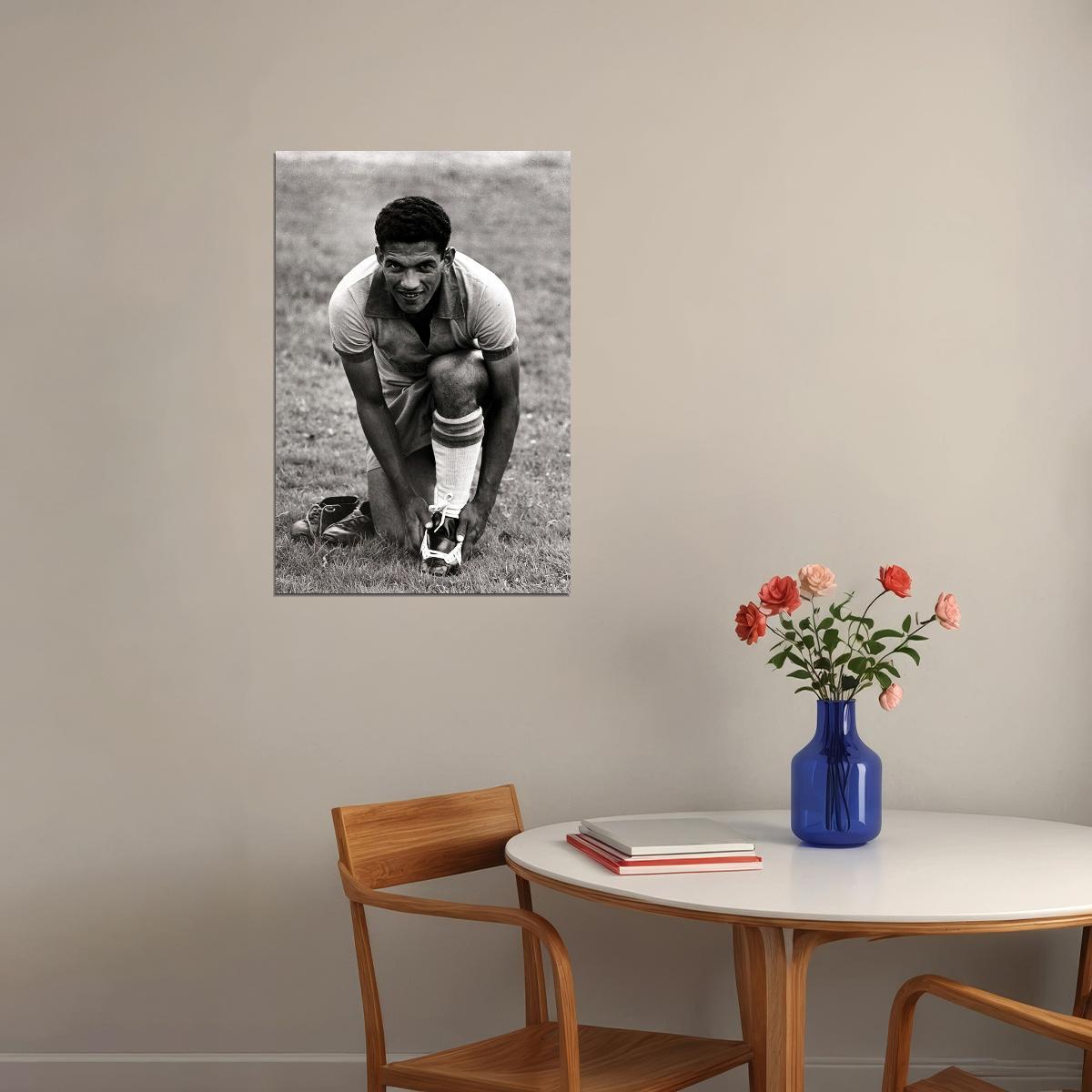 Garrincha Former Brazilian Football Player Athlete Poster Wall Art Print Home Wall Decor - xonomax