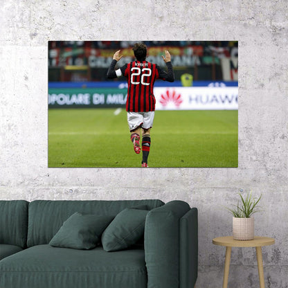 Former Brazilian National Football Player Kaka Poster Wall Art Print Home Wall Decor - xonomax
