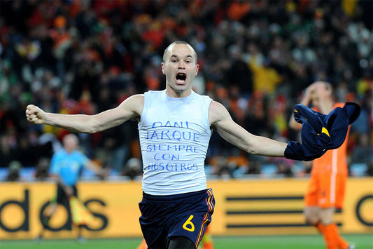 Spanish National Football Player Athlete Andres Iniesta Poster Wall Art Print Home Wall Decor - xonomax