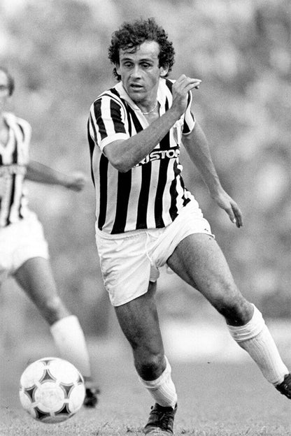 French Former Football Player Michel Platini Poster Wall Art Print Home Wall Decor - xonomax