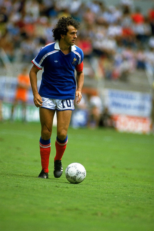 Michel Platini French Former Football Player Poster Wall Art Print Home Wall Decor - xonomax