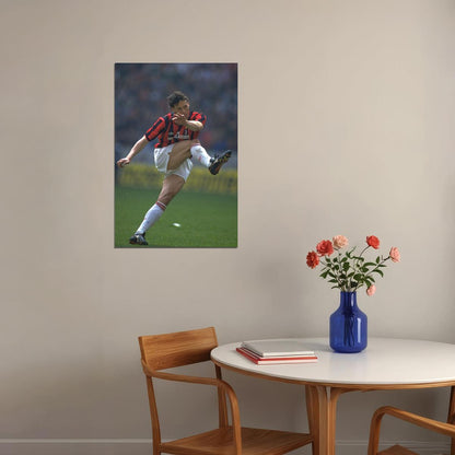 Holland Former Football Player Marco Van Basten Poster Wall Art Print Home Wall Decor - xonomax