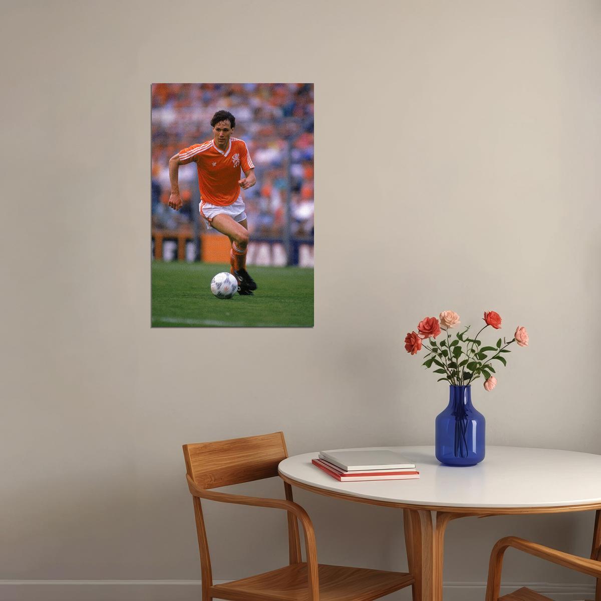 Marco Van Basten Holland Former Football Player Poster Wall Art Print Home Wall Decor - xonomax