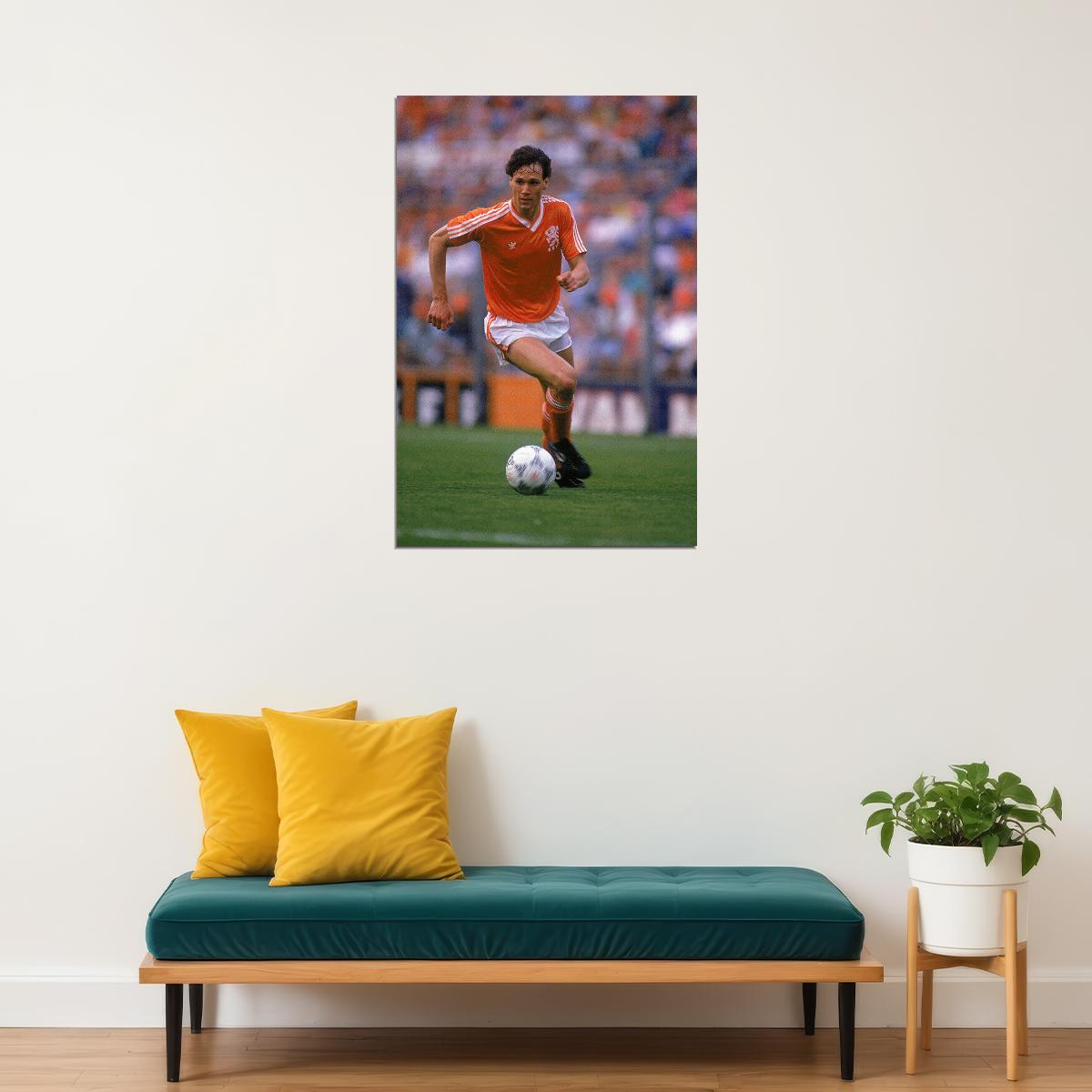 Marco Van Basten Holland Former Football Player Poster Wall Art Print Home Wall Decor - xonomax