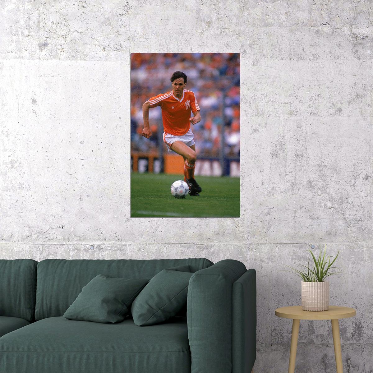Marco Van Basten Holland Former Football Player Poster Wall Art Print Home Wall Decor - xonomax