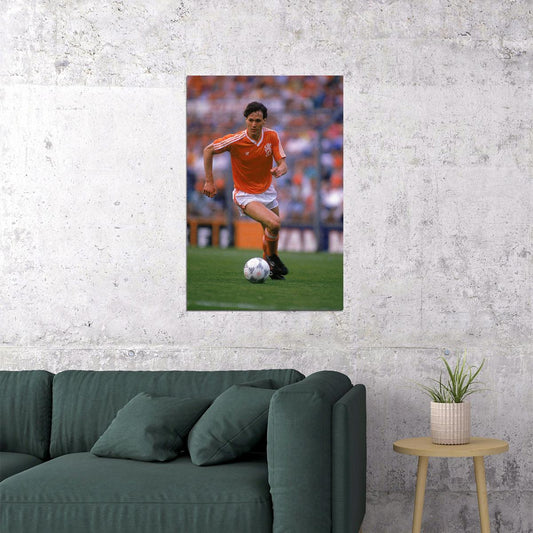 Marco Van Basten Holland Former Football Player Poster Wall Art Print Home Wall Decor - xonomax