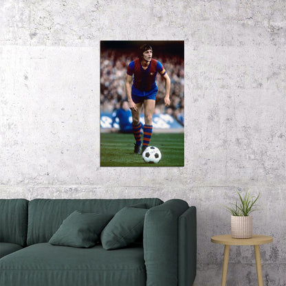Johan Cruyff Holland Athlete Former Football Player Poster Wall Art Print Home Wall Decor