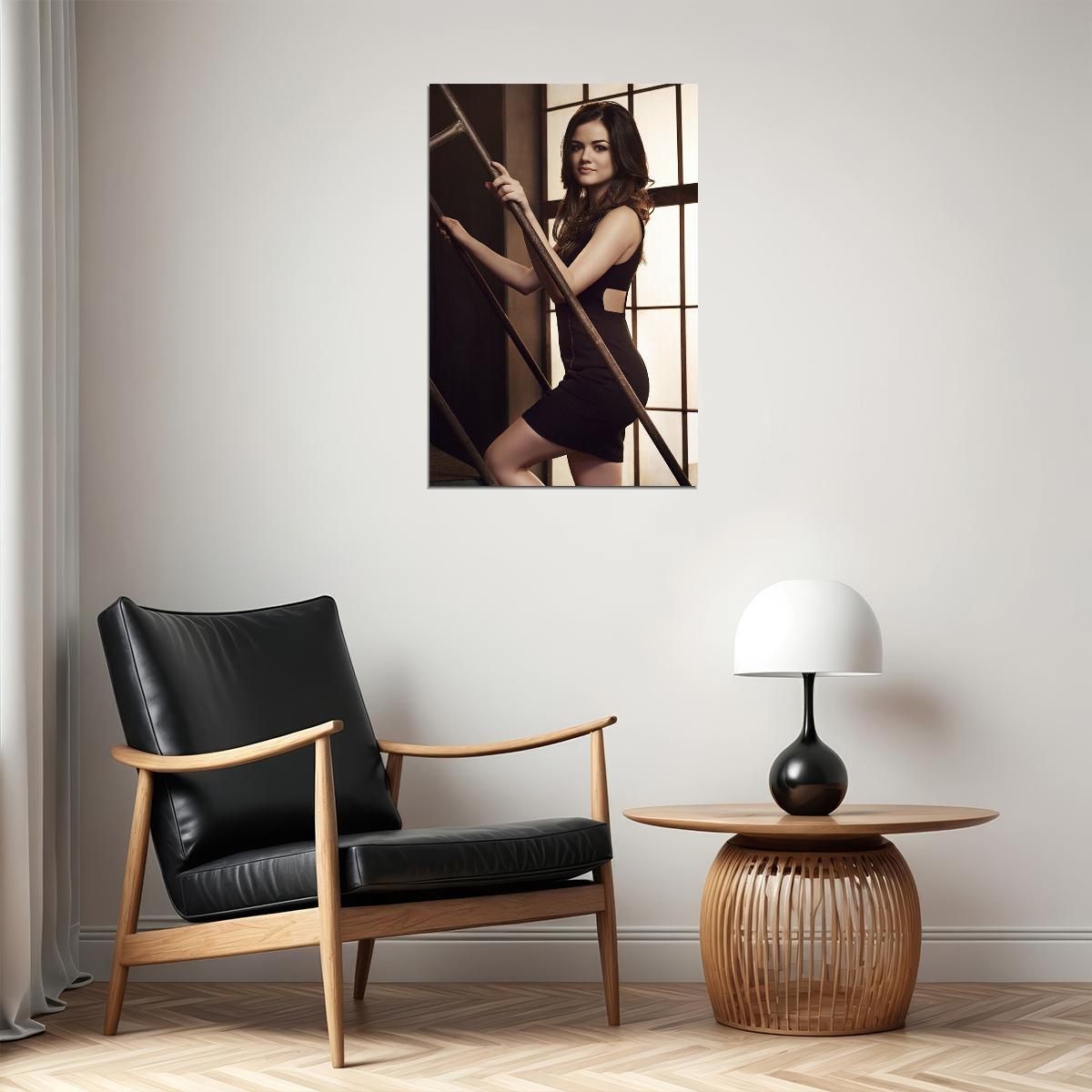 Lucy Hale American Actress Artist And Singer Poster Wall Art Print Home Wall Decor - xonomax