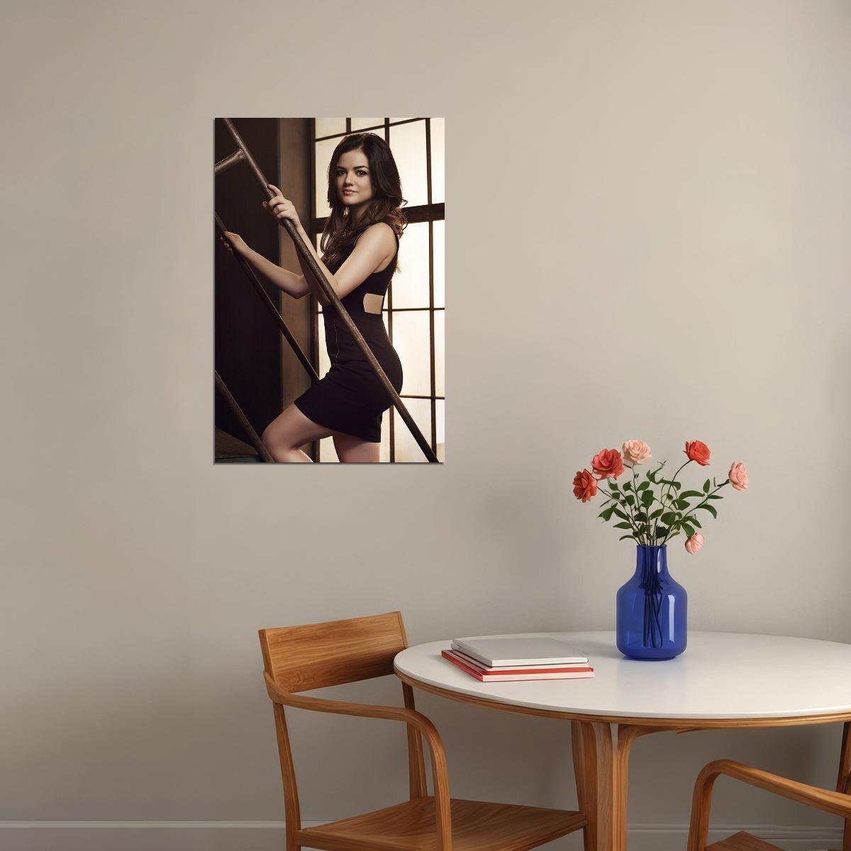 Lucy Hale American Actress Artist And Singer Poster Wall Art Print Home Wall Decor - xonomax