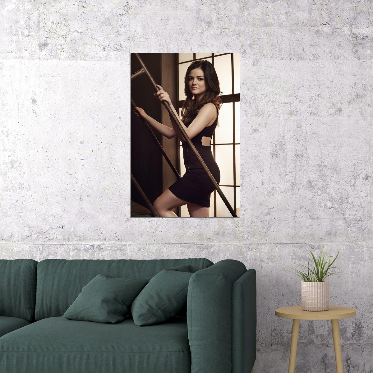 Lucy Hale American Actress Artist And Singer Poster Wall Art Print Home Wall Decor - xonomax