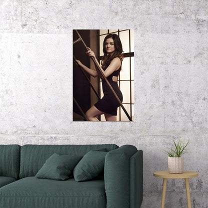 Lucy Hale American Actress Artist And Singer Poster Wall Art Print Home Wall Decor - xonomax