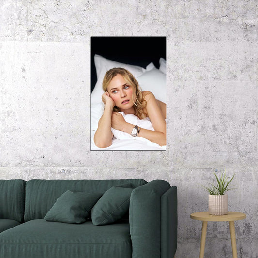 Diane Kruger German Actress And Model Poster Wall Art Print Home Wall Decor - xonomax